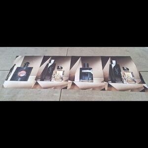 Yves Saint Laurent Black Opium Retail Display Banner Sign Promo Store Signage